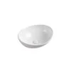 Elanti Oval Vessel Bathroom Sink in White -Bathroom Sinks Sales white elanti vessel sinks ec9838 64 1000