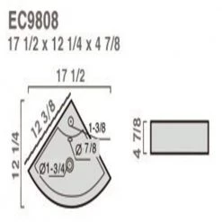Elanti Wall-Mounted Corner Bathroom Sink in White 16 Elanti Wall-Mounted Corner Bathroom Sink in White -Bathroom Sinks Sales white elanti wall mount sinks ec9808 76 1000