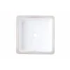 Unbranded 16-Gauge-Sinks 16 in. Undermount Bathroom Sink in White -Bathroom Sinks Sales white enamel glaze undermount bathroom sinks 16gs 27746 64 1000