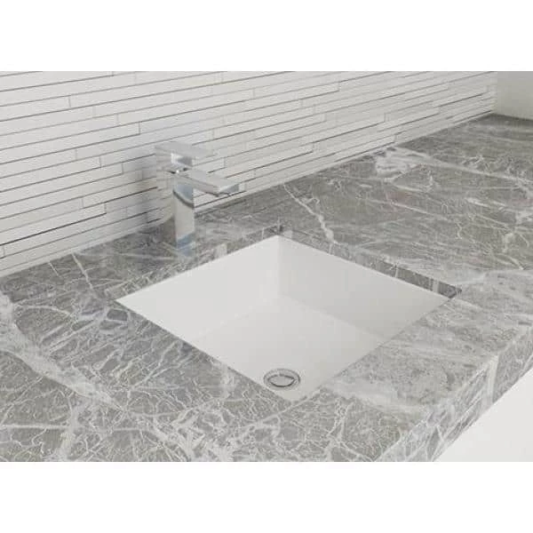 Filament Design Cantrio Undermount Bathroom Sink in White 6 Filament Design Cantrio Undermount Bathroom Sink in White - Image 4