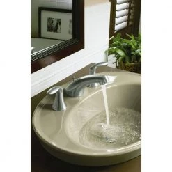 KOHLER Serif Ceramic Drop-In Bathroom Sink in White with Overflow Drain -Bathroom Sinks Sales white finish kohler drop in bathroom sinks k 2075 8 0 c3 1000