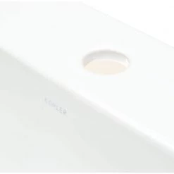 KOHLER Vox Vitreous China Vessel Sink in White with Overflow Drain 19 KOHLER Vox Vitreous China Vessel Sink in White with Overflow Drain -Bathroom Sinks Sales white finish kohler vessel sinks k 2660 1 0 1d 1000