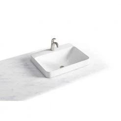 KOHLER Vox Vitreous China Vessel Sink in White with Overflow Drain 18 KOHLER Vox Vitreous China Vessel Sink in White with Overflow Drain -Bathroom Sinks Sales white finish kohler vessel sinks k 2660 1 0 a0 1000