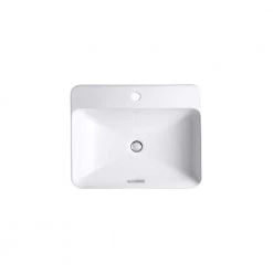 KOHLER Vox Vitreous China Vessel Sink in White with Overflow Drain 22 KOHLER Vox Vitreous China Vessel Sink in White with Overflow Drain -Bathroom Sinks Sales white finish kohler vessel sinks k 2660 1 0 c3 1000