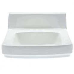KOHLER Greenwich 20-3/4 in. Wall-Mounted Vitreous China Bathroom Sink in White with Overflow Drain -Bathroom Sinks Sales white finish kohler wall mount sinks k 2032 0 66 1000