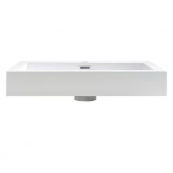 Fresca Nano 24 in. Drop-In Acrylic Bathroom Sink in White with Integrated Bowl 9 Fresca Nano 24 in. Drop-In Acrylic Bathroom Sink in White with Integrated Bowl -Bathroom Sinks Sales white fresca drop in bathroom sinks fvs8006wh 1f 1000