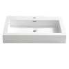 Fresca Livello 30 in. Drop-In Acrylic Bathroom Sink in White with Integrated Bowl 2 Fresca Livello 30 in. Drop-In Acrylic Bathroom Sink in White with Integrated Bowl -Bathroom Sinks Sales white fresca drop in bathroom sinks fvs8030wh 64 1000
