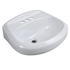 Bathroom Sinks Sales 5 Glacier Bay Petite Aragon 8-3/8 in. Pedestal Sink Basin in White