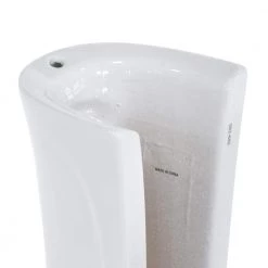 Glacier Bay Shelburne/Petite Aragon Pedestal in White -Bathroom Sinks Sales white glacier bay pedestal sinks l 300 wn 66 1000