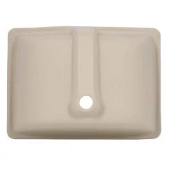 Glacier Bay Rectangle Undermounted Bathroom Sink in White -Bathroom Sinks Sales white glacier bay undermount bathroom sinks 14 027 w 40 1000