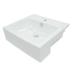 Kingston Brass 4-3/8 in. Console Sink Basin in White