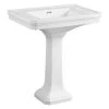 Kingston Brass Victorian Pedestal Combo Bathroom Sink in White with 8 in. Widespread 1 Kingston Brass Victorian Pedestal Combo Bathroom Sink in White with 8 in. Widespread -Bathroom Sinks Sales white kingston brass pedestal sinks yvpb4308 64 1000