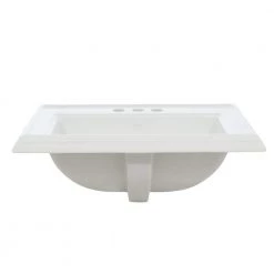 KOHLER Memoirs Classic Drop-In Vitreous China Bathroom Sink in White with Overflow Drain 25 KOHLER Memoirs Classic Drop-In Vitreous China Bathroom Sink in White with Overflow Drain -Bathroom Sinks Sales white kohler drop in bathroom sinks k 2241 4 0 4f 1000