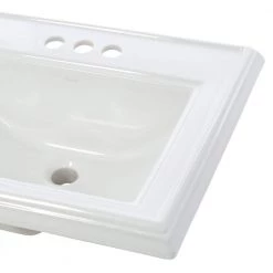 KOHLER Memoirs Classic Drop-In Vitreous China Bathroom Sink in White with Overflow Drain 20 KOHLER Memoirs Classic Drop-In Vitreous China Bathroom Sink in White with Overflow Drain -Bathroom Sinks Sales white kohler drop in bathroom sinks k 2241 4 0 a0 1000
