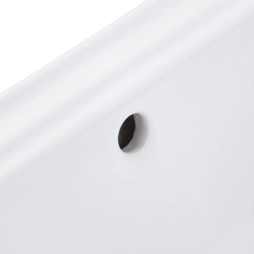 KOHLER Memoirs Classic Drop-In Vitreous China Bathroom Sink in White with Overflow Drain 4 KOHLER Memoirs Classic Drop-In Vitreous China Bathroom Sink in White with Overflow Drain - Image 2