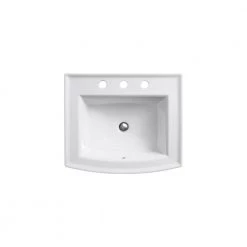 KOHLER Archer Drop-In Vitreous China Bathroom Sink in White with Overflow Drain -Bathroom Sinks Sales white kohler drop in bathroom sinks k 2356 8 0 40 1000