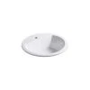 KOHLER Bryant Drop-in Bathroom Sink in White 1 KOHLER Bryant Drop-in Bathroom Sink in White -Bathroom Sinks Sales white kohler drop in bathroom sinks k 2714 1 0 64 1000