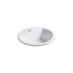 KOHLER Bryant Drop-in Bathroom Sink in White