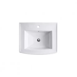 KOHLER Archer Vitreous China Pedestal Combo Bathroom Sink in White with Overflow Drain 10 KOHLER Archer Vitreous China Pedestal Combo Bathroom Sink in White with Overflow Drain -Bathroom Sinks Sales white kohler pedestal sinks k 2359 1 0 40 1000