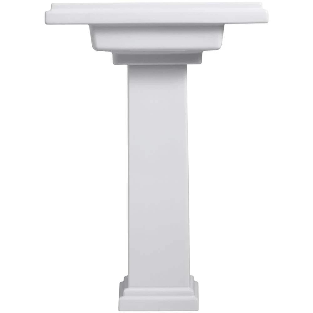 KOHLER Tresham Pedestal Combo Bathroom Sink with 8 in. Centers in White 5 KOHLER Tresham Pedestal Combo Bathroom Sink with 8 in. Centers in White - Image 3