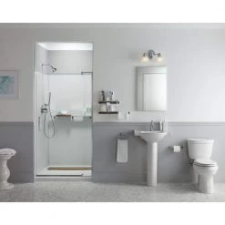 KOHLER Veer 24 in. Vitreous China Pedestal Sink Basin in White with Overflow Drain 31 KOHLER Veer 24 in. Vitreous China Pedestal Sink Basin in White with Overflow Drain -Bathroom Sinks Sales white kohler pedestal sinks k 5248 1 0 31 1000