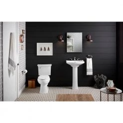 KOHLER Elmbrook Pedestal in White -Bathroom Sinks Sales white kohler pedestal sinks k r5334 0 a0 1000