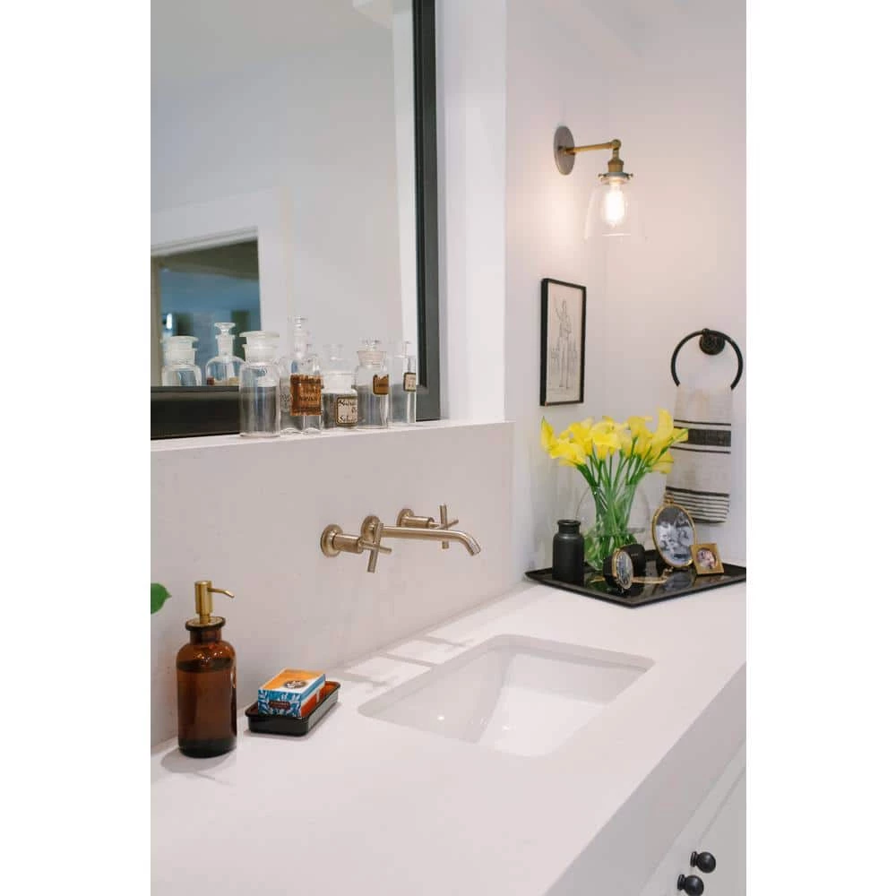 KOHLER Ladena 20-7/8 in. Undermount Bathroom Sink in White with Overflow Drain 8 KOHLER Ladena 20-7/8 in. Undermount Bathroom Sink in White with Overflow Drain - Image 6