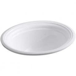 KOHLER Devonshire 16-7/8 in. Vitreous China Undermount Bathroom Sink in White with Overflow Drain