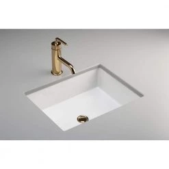 KOHLER Verticyl 19-13/16 in. Rectangle Undermount Bathroom Sink in White with Overflow Drain 24 KOHLER Verticyl 19-13/16 in. Rectangle Undermount Bathroom Sink in White with Overflow Drain -Bathroom Sinks Sales white kohler undermount bathroom sinks k 2882 0 1f 1000
