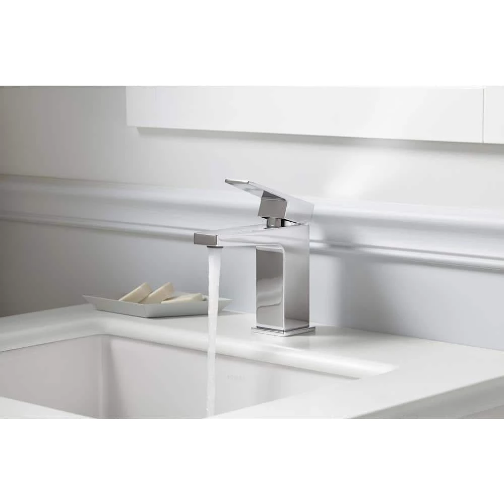 KOHLER Verticyl 19-13/16 in. Rectangle Undermount Bathroom Sink in White with Overflow Drain 9 KOHLER Verticyl 19-13/16 in. Rectangle Undermount Bathroom Sink in White with Overflow Drain - Image 7