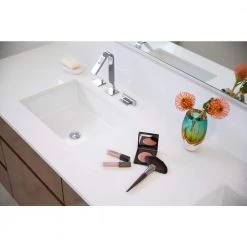 KOHLER Verticyl 19-13/16 in. Rectangle Undermount Bathroom Sink in White with Overflow Drain 22 KOHLER Verticyl 19-13/16 in. Rectangle Undermount Bathroom Sink in White with Overflow Drain -Bathroom Sinks Sales white kohler undermount bathroom sinks k 2882 0 c3 1000