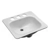 KOHLER Tahoe Undermount Cast Iron Bathroom Sink in White -Bathroom Sinks Sales white kohler undermount bathroom sinks k 2890 8u 0 64 1000