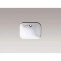 KOHLER Tahoe Undermount Cast Iron Bathroom Sink in White 13 KOHLER Tahoe Undermount Cast Iron Bathroom Sink in White -Bathroom Sinks Sales white kohler undermount bathroom sinks k 2890 8u 0 a0 1000