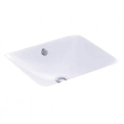 KOHLER Iron Plains Drop-In/Under-Mounted Cast Iron Bathroom Sink in White with Overflow 13 KOHLER Iron Plains Drop-In/Under-Mounted Cast Iron Bathroom Sink in White with Overflow -Bathroom Sinks Sales white kohler undermount bathroom sinks k 5400 0 1f 1000