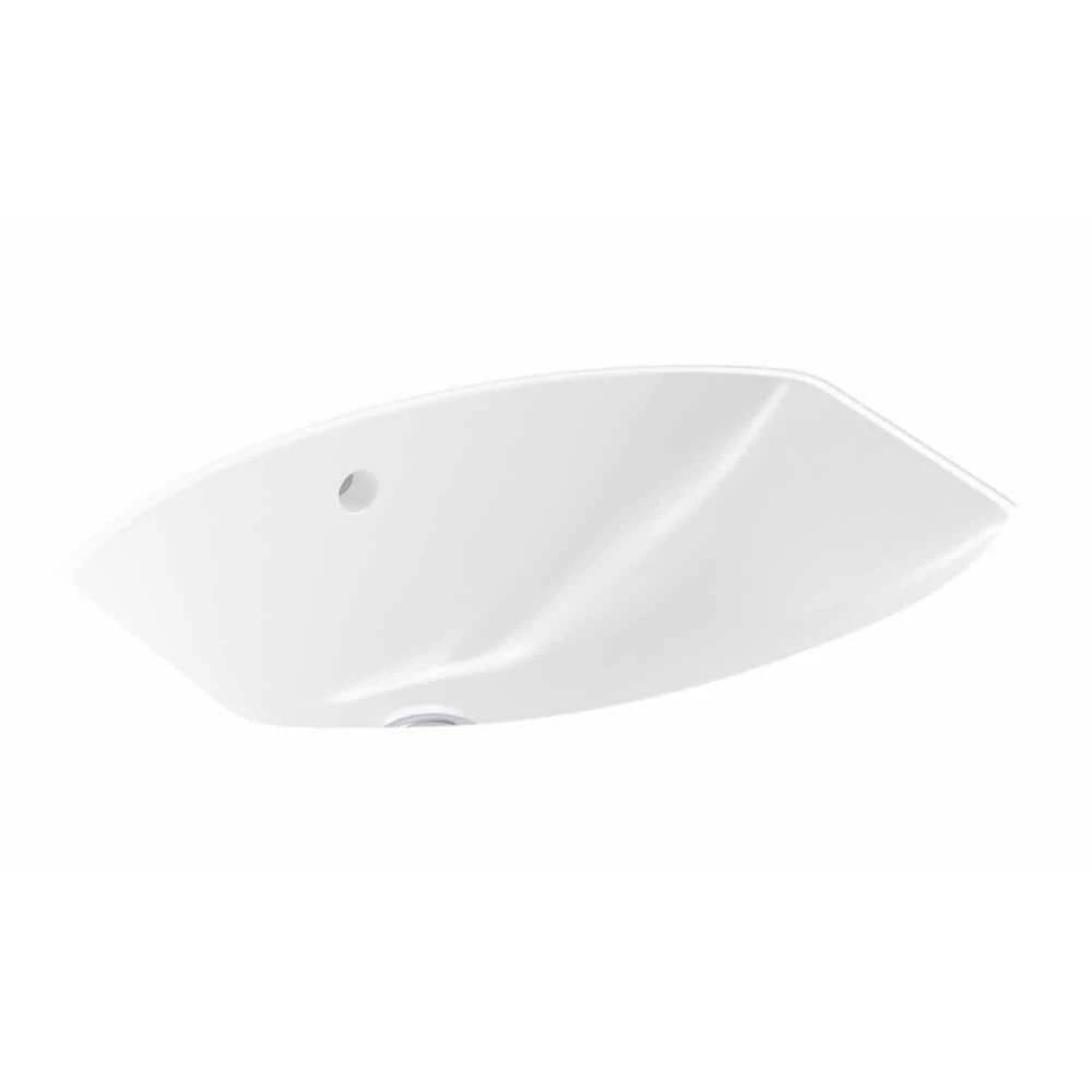 KOHLER Elmbrook Undermount Bathroom Sink in White 3 KOHLER Elmbrook Undermount Bathroom Sink in White