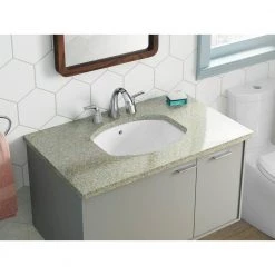 KOHLER Elmbrook Undermount Bathroom Sink in White 12 KOHLER Elmbrook Undermount Bathroom Sink in White -Bathroom Sinks Sales white kohler undermount bathroom sinks k r3904 0 a0 1000