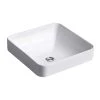 KOHLER Vox Vitreous China Vessel Sink in White -Bathroom Sinks Sales white kohler vessel sinks k 2661 0 64 1000