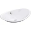 KOHLER Iron Plains Vessel Cast Iron Bathroom Sink in White with Painted Underside and Overflow 2 KOHLER Iron Plains Vessel Cast Iron Bathroom Sink in White with Painted Underside and Overflow -Bathroom Sinks Sales white kohler vessel sinks k 5403 w 0 64 1000