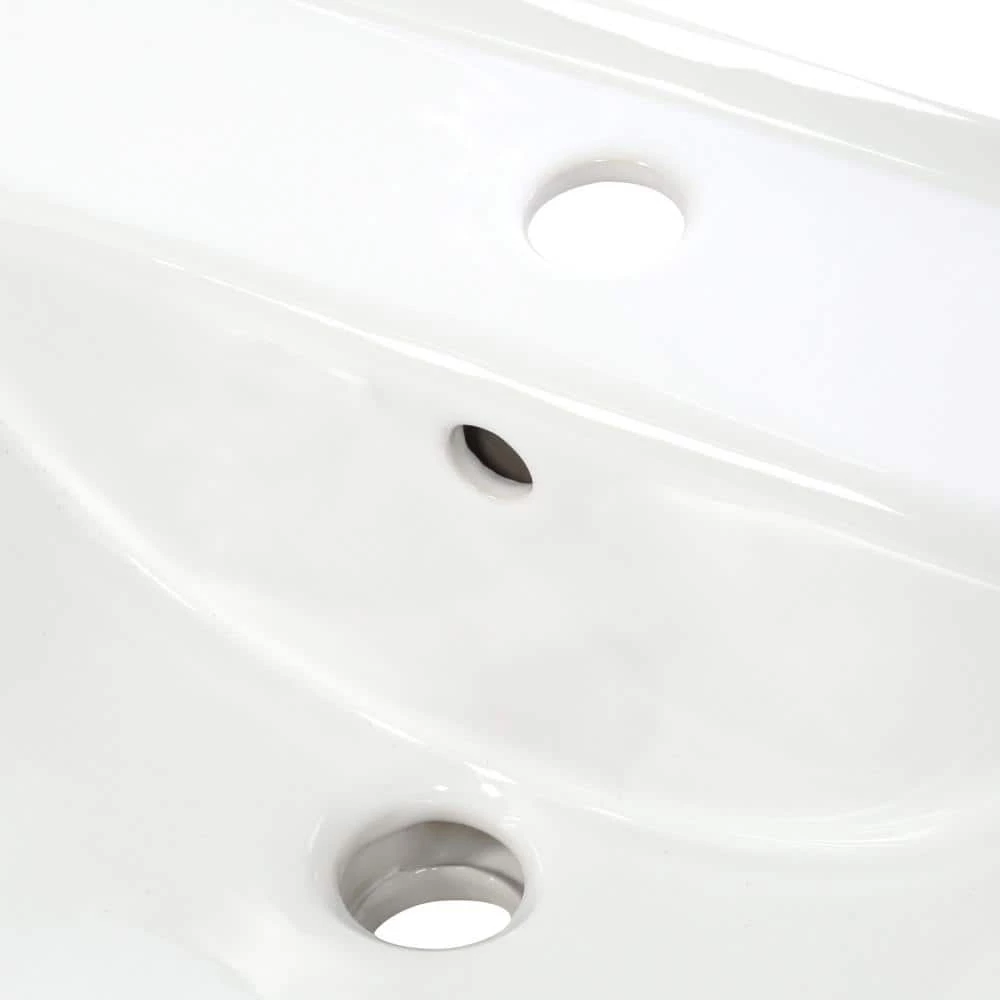 KOHLER Soho Wall-Mount Vitreous China Bathroom Sink in White with Overflow Drain 4 KOHLER Soho Wall-Mount Vitreous China Bathroom Sink in White with Overflow Drain - Image 2