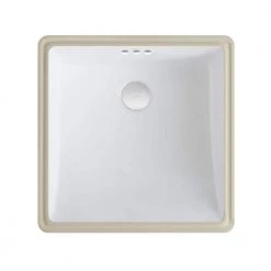 KRAUS Elavo Square Ceramic Undermount Bathroom Sink in White with Overflow 23 KRAUS Elavo Square Ceramic Undermount Bathroom Sink in White with Overflow -Bathroom Sinks Sales white kraus undermount bathroom sinks kcu 231 44 1000