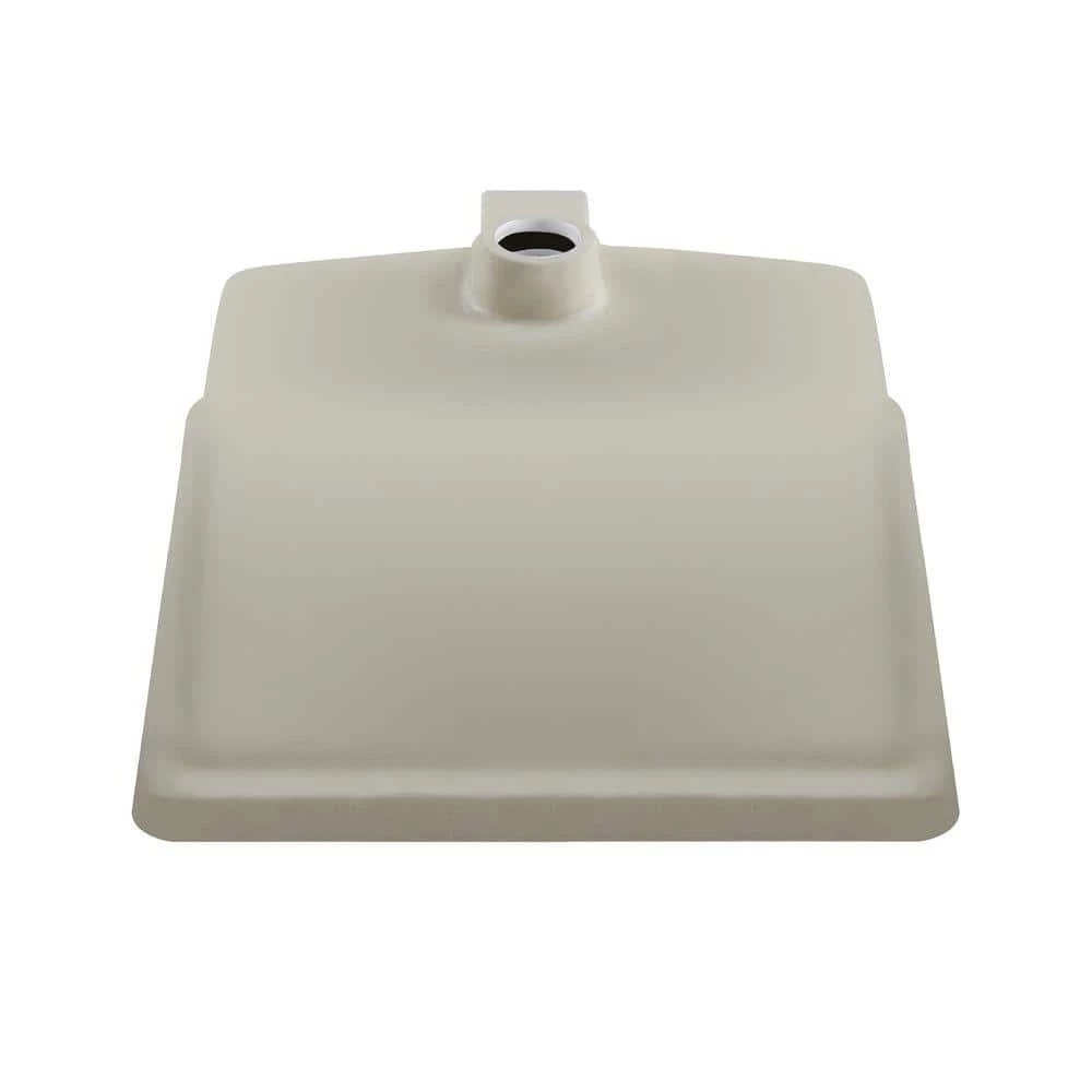KRAUS Elavo Square Ceramic Undermount Bathroom Sink in White with Overflow 13 KRAUS Elavo Square Ceramic Undermount Bathroom Sink in White with Overflow - Image 11
