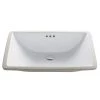 KRAUS Elavo Large Rectangular Ceramic Undermount Bathroom Sink in White with Overflow -Bathroom Sinks Sales white kraus undermount bathroom sinks kcu 251 64 1000