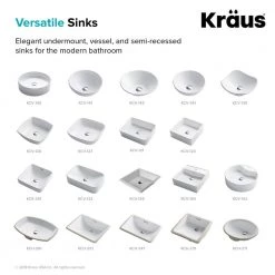 KRAUS Elavo Large Rectangular Ceramic Undermount Bathroom Sink in White with Overflow 21 KRAUS Elavo Large Rectangular Ceramic Undermount Bathroom Sink in White with Overflow -Bathroom Sinks Sales white kraus undermount bathroom sinks kcu 251 c3 1000