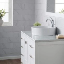KRAUS Round Ceramic Vessel Bathroom Sink with Overflow in White 19 KRAUS Round Ceramic Vessel Bathroom Sink with Overflow in White -Bathroom Sinks Sales white kraus vessel sinks kcv 142 1d 1000