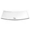 KRAUS Natura Rectangle Solid Surface Vessel Sink in White -Bathroom Sinks Sales white kraus vessel sinks ksv 3mw 64 1000
