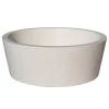 TashMart Tapered Natural Stone Vessel Sink in White -Bathroom Sinks Sales white limestone tashmart vessel sinks tm012 l 64 1000