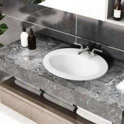 Maincraft Victorian 20 in. Above Sink BasinBasin in White Ceramic 13 Maincraft Victorian 20 in. Above Sink BasinBasin in White Ceramic -Bathroom Sinks Sales white maincraft console sinks hhkmct2017f3 fa 1000