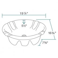 MR Direct Dual-Mount Porcelain Bathroom Sink in White with Pop-Up Drain in Chrome 12 MR Direct Dual-Mount Porcelain Bathroom Sink in White with Pop-Up Drain in Chrome -Bathroom Sinks Sales white mr direct drop in bathroom sinks o1815 w pud c 40 1000