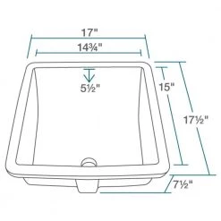 MR Direct Undermount Porcelain Bathroom Sink in White -Bathroom Sinks Sales white mr direct undermount bathroom sinks u2230 w 40 1000