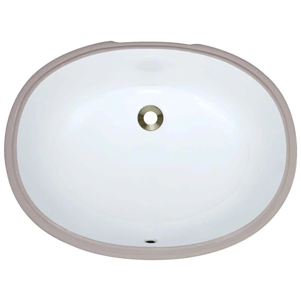 MR Direct Undermount Porcelain Bathroom Sink in White 3 MR Direct Undermount Porcelain Bathroom Sink in White